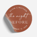Search for earth tone wedding stickers Couple