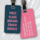 Search for coach luggage tags Pink