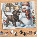 Search for chocolate labrador puzzles Pets