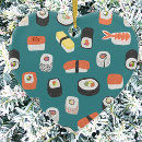 Search for sushi christmas tree decorations Japanese food