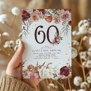 Search for autumn 60th birthday invitations Pumpkin
