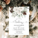 Search for christmas tree wedding invitations Watercolor