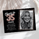 Search for modern 35th birthday invitations Elegant