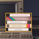 Search for decade invitations Vintage