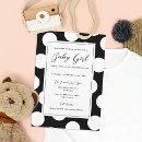 Search for polka dot border invitations For her