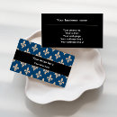 Search for fleur de lis business cards Royal