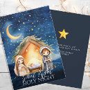 Search for cute nativity christmas cards Holy night