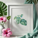 Search for green palm leaf posters Hawaii