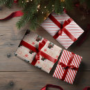 Search for north pole christmas wrapping paper Vintage