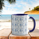 Search for blue and white chinoiserie mugs Watercolor