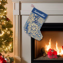 Search for blue and gold christmas stockings Chic