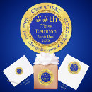 Search for 50th reunion stickers Blue