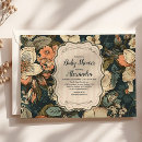 Search for vintage flowers invitations Modern