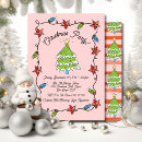 Search for funky christmas invitations Hand drawn
