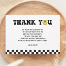 Search for happy face thank you cards Retro