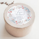 Search for love snow stickers Dusty blue