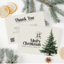 Search for thank you business christmas cards Modern