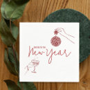 Search for new year napkins Modern