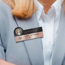 Search for black and gold name tags Logo