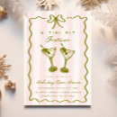 Search for martini christmas invitations Pink