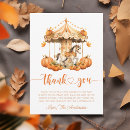 Search for carousel thank you cards Baby shower