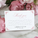 Search for bridal tea thank you cards Regency era