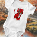 Search for tiger baby bodysuits Safari