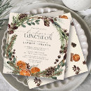 Search for rustic bridal luncheon invitations Botanical