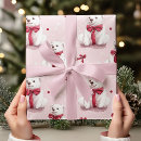 Search for christmas bear wrapping paper Vintage