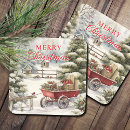 Search for vintage christmas coasters Snow