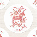 Search for god jul stickers Dala horse