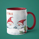 Search for cute gnome mugs Merry christmas