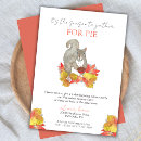 Search for pie thanksgiving invitations Autumn leaves
