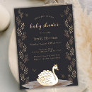 Search for black swan invitations Chic