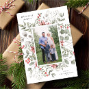 Search for watercolor wreath christmas cards Merry