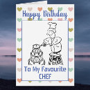 Search for cake chef birthday cards Baking