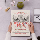 Search for vintage thanksgiving invitations Dinner party