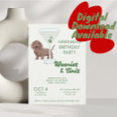 Search for doggy birthday invitations Illustration