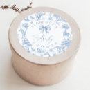 Search for blue toile stickers Baby shower