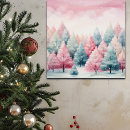 Search for pink christmas tree art Winter