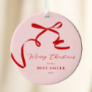Search for ribbon christmas tree decorations Bow