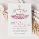 Search for ballet baby shower invitations Watercolor