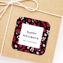 Search for red pattern stickers Farmhouse