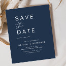 Search for navy blue save the dates Elegant