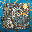 Search for wolf howling moon stickers Wildlife