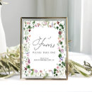 Search for watercolor bridal shower posters Wildflower