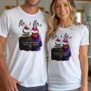Search for romantic couple tshirts Husband and wife