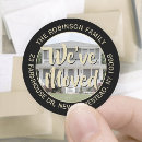 Search for black gold return address labels We've moved