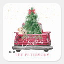 Search for modern dog stickers Merry christmas