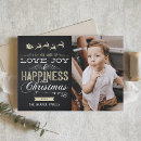 Search for white and gold christmas cards Typography
